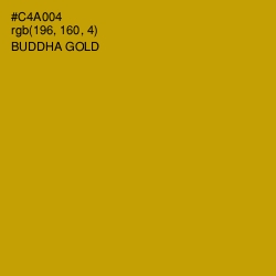 #C4A004 - Buddha Gold Color Image